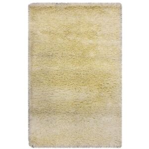 Bakero Shaggy Cesar weißer Teppich (130x190 cm), Draufsicht - Innenarchitektur