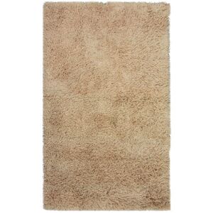 Bakero Shaggy Cesar Creme Teppich (130x190 cm) Draufsicht - Innenarchitektur