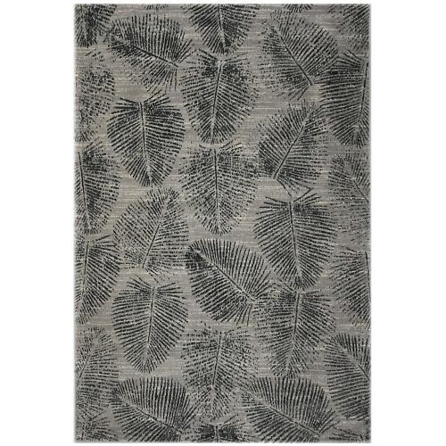 Bakero Elisa szürke szőnyeg levél mintával, 120x170 cm