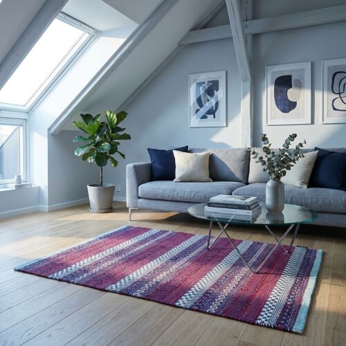 Bakero Kelim Saffron 108 bordo Szőnyeg (60x90 cm) 178377975 - Bakero