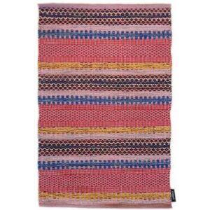 Dywan Bakero Kelim Saffron 120x170 cm czerwony z geometrycznym wzorem - Projektowanie wnętrz