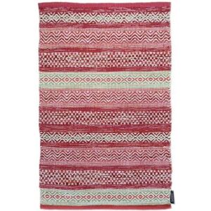 Bakero Kelim Saffron 101 piros szőnyeg, 120x170 cm, lapos szövésű pamut szőnyeg - Bakero