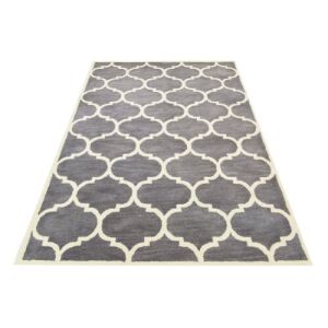 Koberec Bakero Florida strieborný, marocký dizajn, 250x300 cm - Bakero