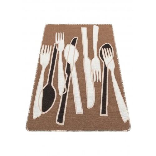 Bakero Kelim Arya Neo 06 brown/white Szőnyeg (75x120 cm)