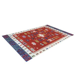 Bakero Kelim classic szőnyeg, 155x240 cm, többszínű azték mintával - Bakero