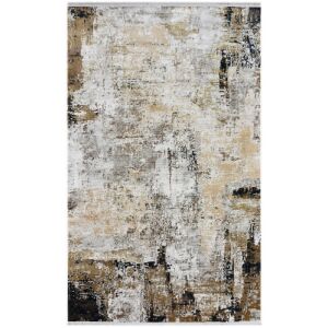 Абстрактен килим Bakero Verona в кремаво и сиво (160x230 cm) - Декорация