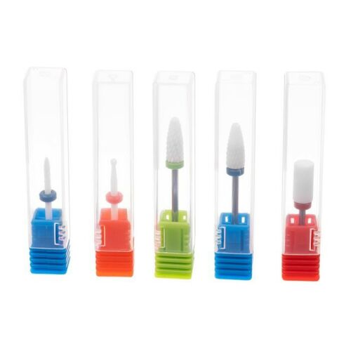 Kerámia körömcsiszoló fej készlet, elektromos körömreszelőhöz - 5 különböző fejjel 117543854