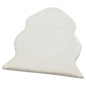 Bakero Shaggy Mollis weißer Schafdesign Teppich, 100x160 cm - Teppiche