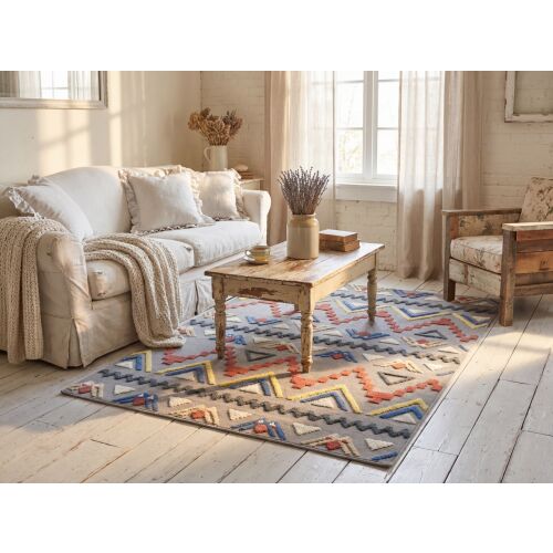 Bakero Kelim Mexico D43A grey Szőnyeg (160x230 cm) 178609655 - Bakero