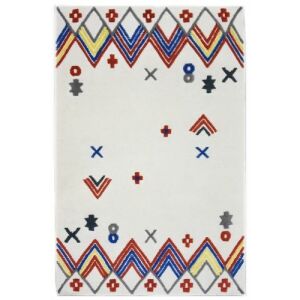 Килим Bakero Kelim Mexico D45A слонова кост, 160x230 cm, модерен дизайн - Декорация