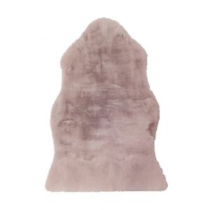 Dywan Bakero Shaggy Mollis w kolorze pudrowego różu, imitacja owczej skóry, 100x160 cm - Dom i ogród