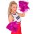 Cheerleader Rózsaszín Metál Pomponokkal, Jelmez Kiegészítő