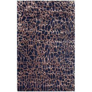 Килим Bakero Naomi dark blue/camel (122x183 cm)