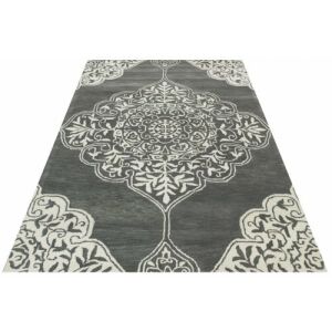 Bakero Kirman szürke szőnyeg, hagyományos perzsa design - Bakero