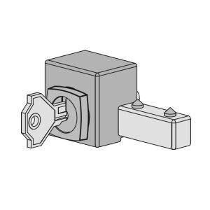 TERNO zár üveg tolóajtóra 118221259 - Terno