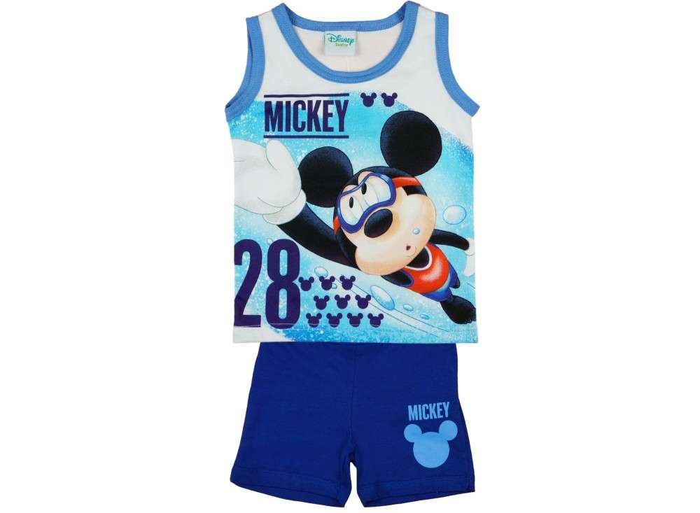 Disney 2 részes Szett - Mickey Mouse - kék