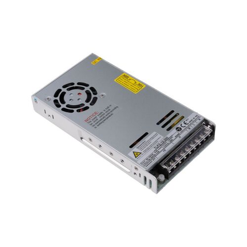 TL-tápegység 12V 350W LED tápegység, IP20 védelem, ferde nézet - Transzformátor