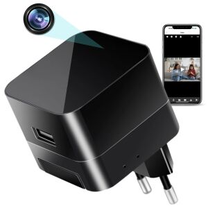 iUni IP90 USB зарядно устройство шпионска камера с изглед на живо на телефона - IUni