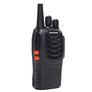 2 db Promerco adó/vevő állomás készlet, modern kialakítás, hordozható, funkcionális, hatékony, megbízható kommunikáció, 16 elérhető csatorna, 1500 mAh akkumulátor, munkatávolság 1-3 km, akkumulátor, töltő, fekete szín