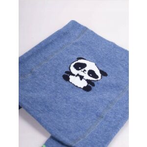 Yo!Club pamut harisnyanadrág fiú (80-86) - kék/panda 117966691 - Yoclub