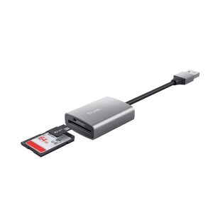 TRUST Dalyx USB 3.2 Gen1 SD/MicroSD Kartenleser mit SD-Karte - Kartenleser