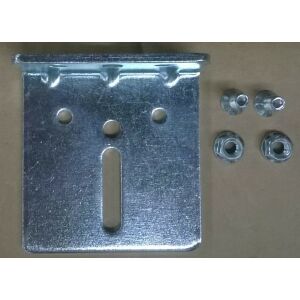 TERNO art. 122 profiltartó 40-80kg, fémlap rögzítő furatokkal és csavarokkal - Terno