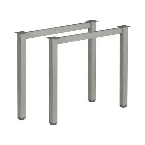 MILADESIGN G6 ST526/80 ezüst asztal lábak, 2 db-os szett - Miladesign