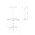 MILADESIGN Linear LN3102 bútorláb méretdiagram