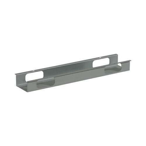 MILADESIGN LN0003 fekete kábelcsatorna, kábelrendező, vezetékrendező, fali szerelés, fém, fekete - Miladesign