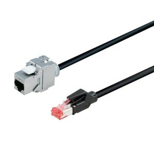 BACHMANN 918.034 adat kábel, keystone, 5m Cat 6a 117987812 - Bachmann