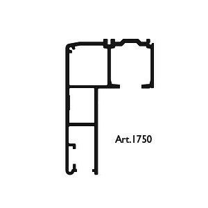 TERNO felső rögzítő profil alumínium 3m 1750/A - Terno
