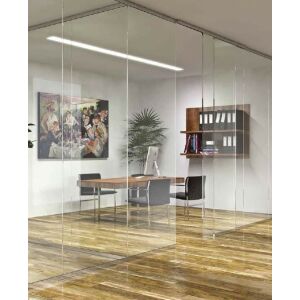 TERNO Üveg Válaszfal Rendszer - Modern Irodai Belső Üvegfallal - Terno