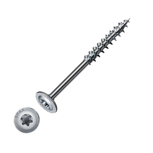 SPAX 8x80 mm süllyesztett fejű csavar TXS meghajtással, W, 4C - Spax