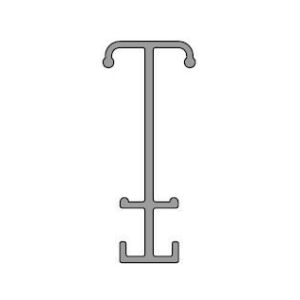 TERNO Profil 2330/A - Eloxált Alumínium - 2,5m 117988513 - Terno