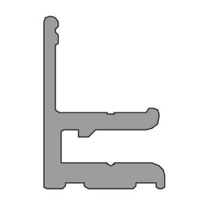 TERNO 1774/A 3m üveg rögzítő alsó - Terno