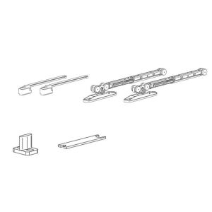 TERNO Step Belső Tolóajtó Szerelvény - 30kg 117988848 - Terno