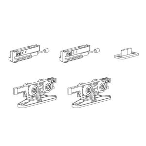 TERNO Step Tolóajtó Szerelvény - 120 kg, 1 Szárny 117988853 - Terno