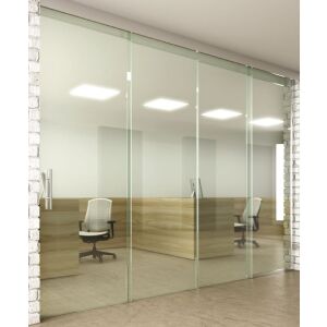 TERNO Vetro 40 Drag vasalat szett üvegajtóhoz, 80kg-ig, lengéscsillapítóval - Terno