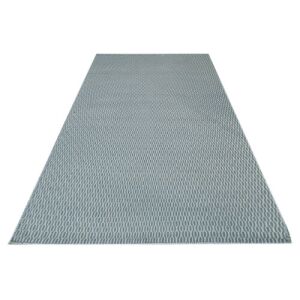 Bakero Flat TSTS hellblauer Teppich (100x150 cm) in schräger Ansicht - Innenarchitektur