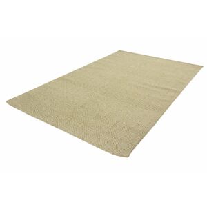 Szögletes nézet Bakero Flat Diamond 06 sárga szőnyeg, 100x150 cm, gyémánt minta - Bakero
