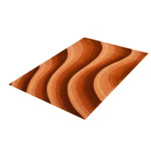 Bakero Casablanca Natur Teppich mit Wellenmuster, 170x240 cm - Innenarchitektur