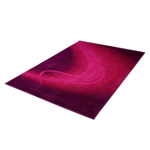 Ukośny widok fioletowego dywanu Bakero San Marino, 170x240 cm - Projektowanie wnętrz