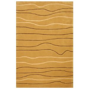 Bakero Tufting 12 Cappuccino Teppich, 140x200 cm, Gesamtansicht - Innenarchitektur