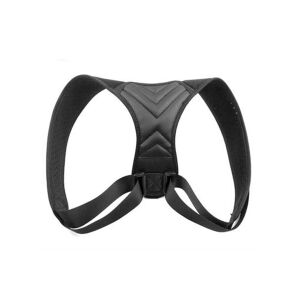 Emeszon® Korektor postawy do wyrównania pleców i ramion, Unisex, Rozmiar XL, Czarny - Pasek poprawiający przyczepność