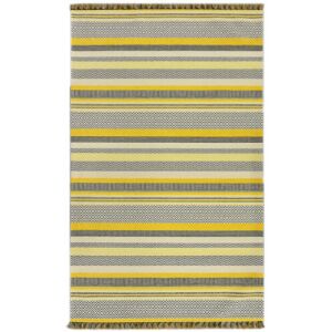 Bakero Aztec 01 sárga területiszőnyeg, teljes nézet - Bakero