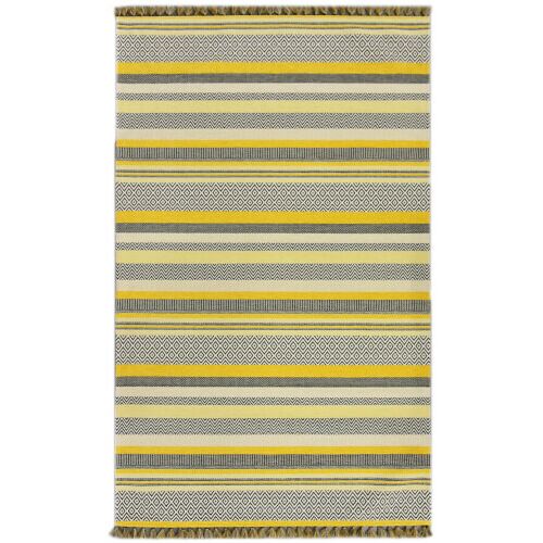 Bakero Aztec 01 sárga területiszőnyeg, teljes nézet