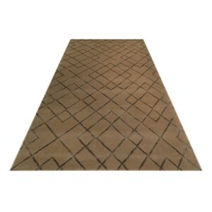 Bakero Highway Mocca Teppich, 122x183 cm, geometrisches Design - Innenarchitektur
