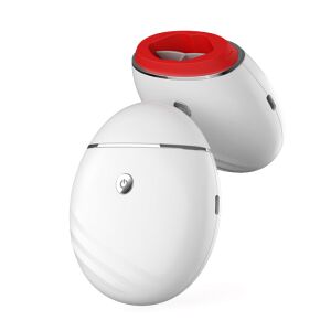 Dispozitiv de volumizare a buzelor cu două capete, stil Apple Lips și Plump Lips, în alb - Dispozitiv de îngrijire facială