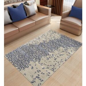 Bakero New Jersey dunkelblauer Teppich im Wohnzimmer - Innenarchitektur