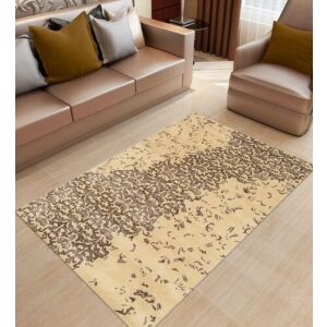 Bakero New Jersey Choco Teppich (153x244 cm) im Wohnzimmer - Dekorationen
